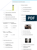 Modals Quiz