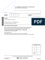 University of Cambridge International Examinations