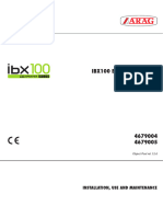 Ibx100 Ecu Control Unit: Installation, Use and Maintenance