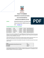 Acc 305 2021-2022 Semester 2