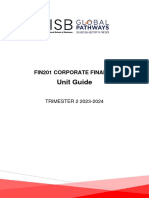 (Cf-t22324pwb-1) Fin201 Corporate Finance - t2 2023-2024