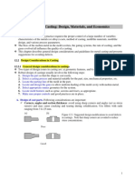 Metal Casting: Design, Materials, and Economics: 1 2 - 1 I N T R o D U C T I o N