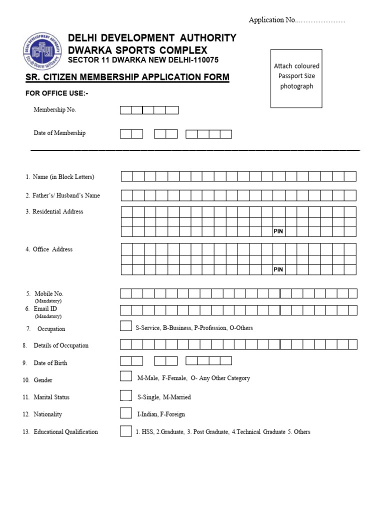 application-form-and-guidelines-for-sr-citizen-membership-of-dwarka