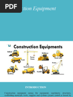 Unit - 2 (A) Construction Equipments