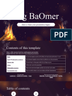 Lag BaOmer by Slidesgo