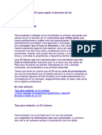 Cómo Hacer Un CV para Captar La Atención de Las Inmobiliarias