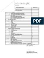 DAFTAR-KEBUTUHAN - Kelas VI A