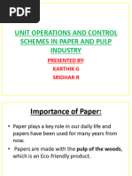 Paper and Pulp Industry