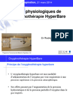 Cours Medecine Hyperbare Effet O2 Module B Respiration 21.03.2014