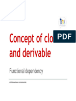 Concept of Closure and Derivable - 62