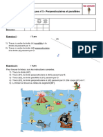 Evaluation Parallèles - Perpendiculaires