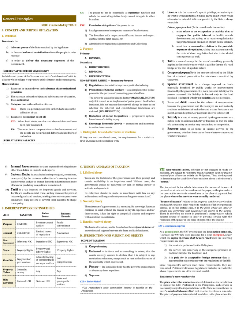 TAX Taxation | PDF | Taxes | Tax Exemption