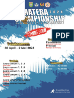 Proposal Sumatera Championship Sumsel 1