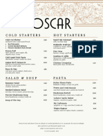 Menu Oscar 2023 1.0