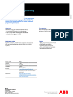 P287 SYS600 SCIL Programming Course Description 1MRS756607