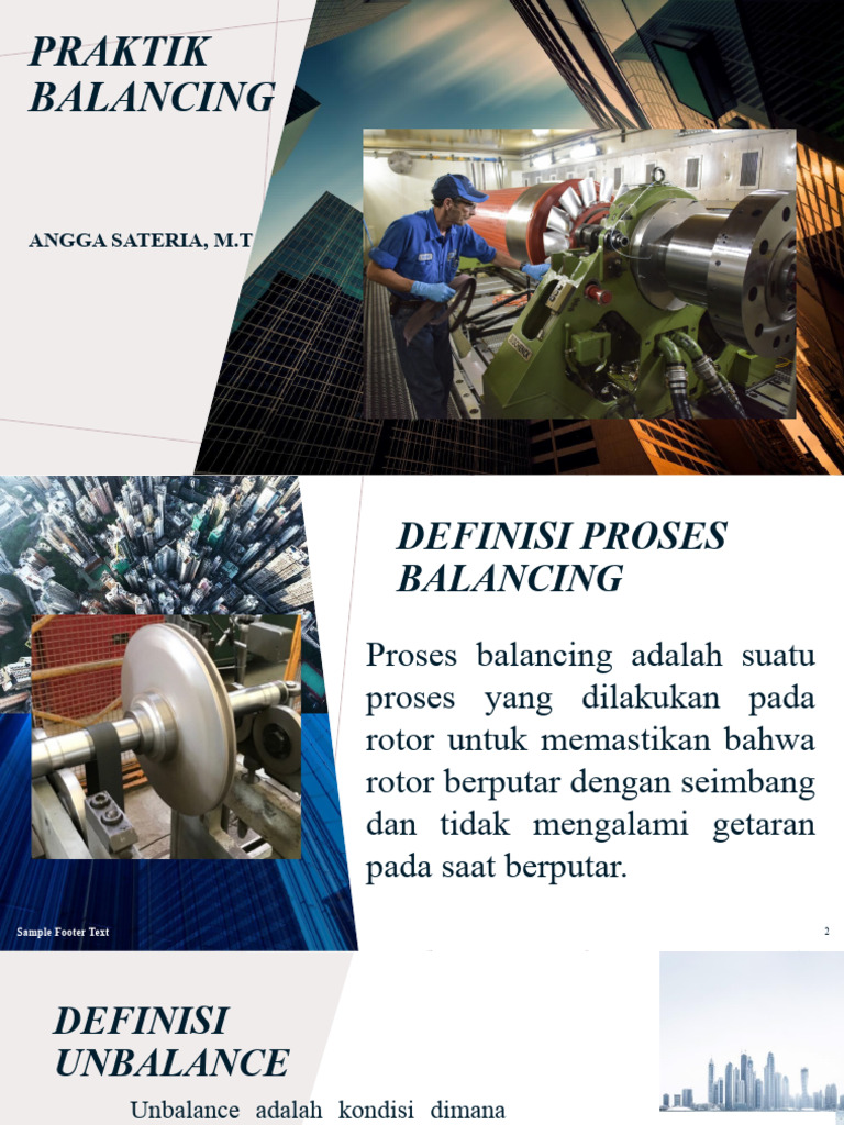 Proses dan Metode Balancing Rotor | PDF