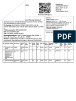 TATA 1MG Healthcare Solutions Private Limited: Patient Name: Charu Address: House No.:-A-27, Second