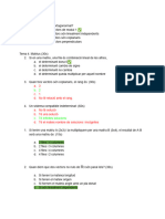 Preguntas Sobre Matrices