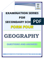 Geography File Qns 11 Series