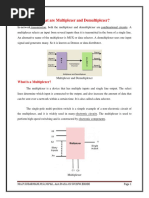 Multiplexer and Demultiplexer