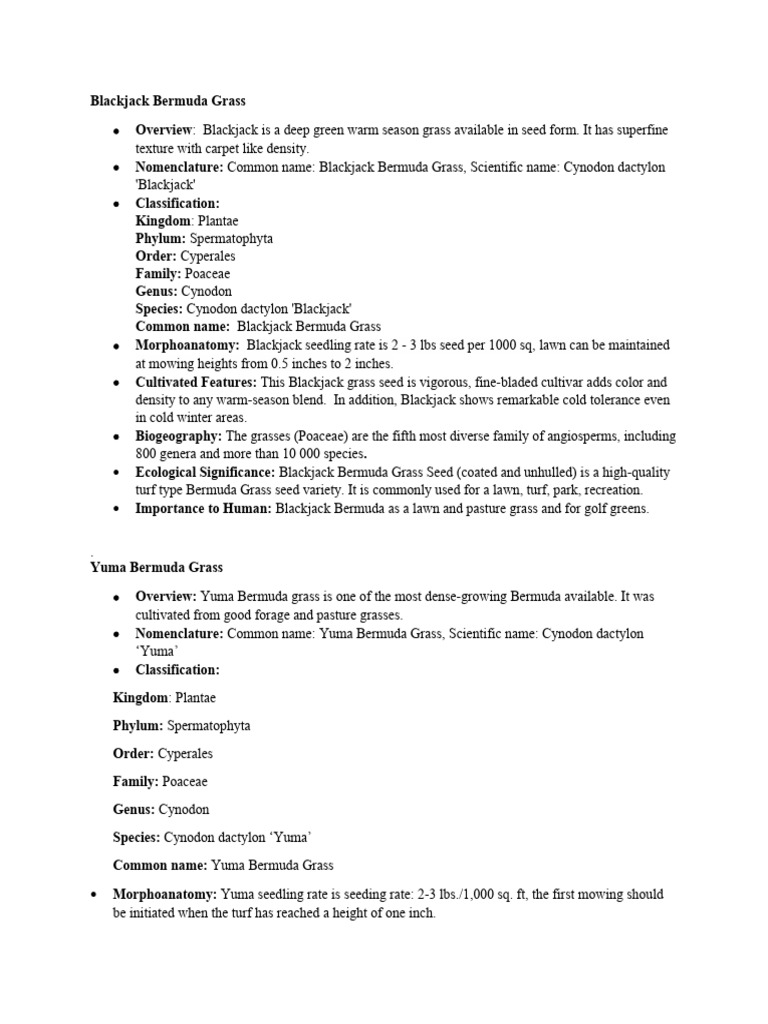 Grass Pdf Lawn Grass