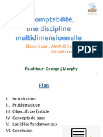 La Comptabilité, Une Discipline Multidimensionnelle, Zouari Omaima - Amous Emna