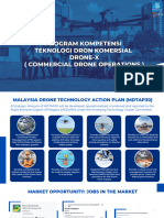 Program Kompetensi Teknologi Dron Komersial PERKESO Madani