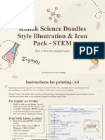 Kimok Science Doodles Style Illustration - Icon Pack - Daily Learning - STEM by Slidesgo