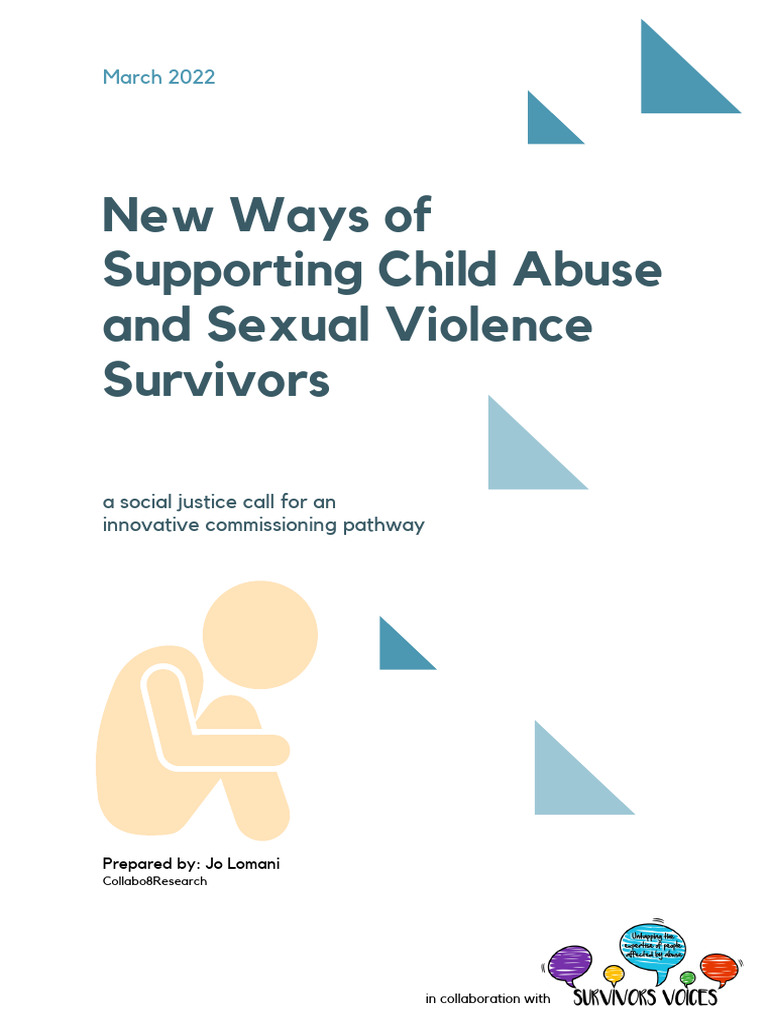 New Ways of Supporting Child Abuse and Sexual Violence Survivors FINAL ...