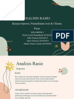 Analisis Rasio (Kinerja Operasi, Pemanfaatan Aset & Ukuran Pasar)