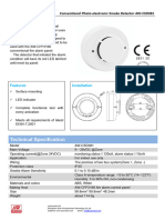 AW-CSD381 Smoke Detector Datasheet - 20211018
