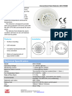 AW-CTD382 Heat Detector Datasheet - 20211018
