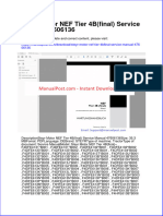 Steyr Motor Nef Tier 4bfinal Service Manual 47606136