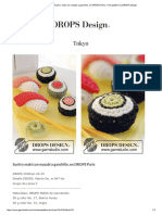 Sushi y Maki Con Wasabi ESP - Free Pattern by DROPS Design