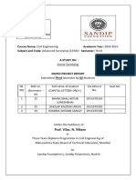 Course Name: Civil Engineering Subject and Code: Advanced Surveying (22301) Semester: Third