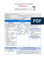 Sesion de Comunicación 20 de Marzo Tercero