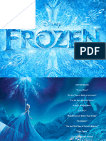 Frozen Original Soundtrack Booklet Deluxe Edition