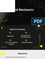 Introduction To Fluid Mechanics and Properties of Fluids
