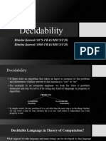 Decidability