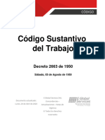 Código Sustantivo Del Trabajo