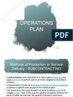 Session 4 - Chapter 4 - Operations Plan