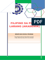 FILIPINO SA PILING LARANG Aralin 4-6 PDF