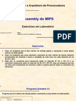 05 - Assembly MIPS - Exercícios