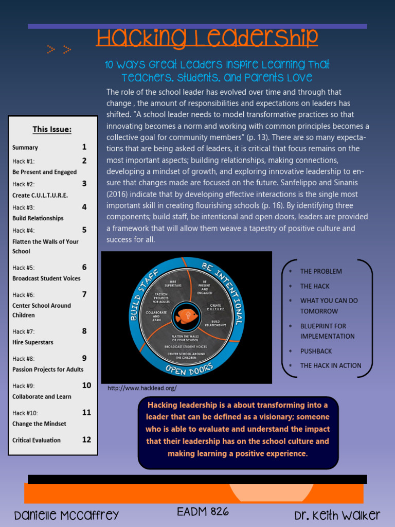 Hacking+Leadership+10+Ways+Great+Leaders+Inspire+Learning+That+Teachers ...