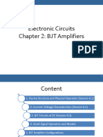 Chapter - 2 BJT Amplifiers