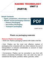 Food Packaging Technology Unit 2 Part B