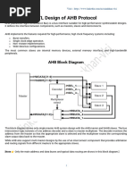 RTL Design of AHB Protocol