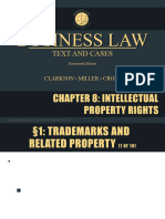 Clarkson14e - PPT - ch08 Intellectual Property Rights