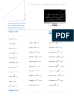 Numbers Lesson - Learn To Count To 100 in Urdu and English