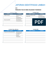 Laporan Identifikasi Limbah